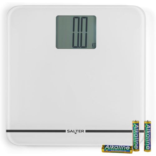 9075 Wh3R Max Pèse Personne Numérique,Balance Personnelle Électronique,Capacité Maximale 250Kg,Écran Facile À Lire,Lecture Instantanée Précise,Mesures EnKg Ou St/Lbs,Blanc
