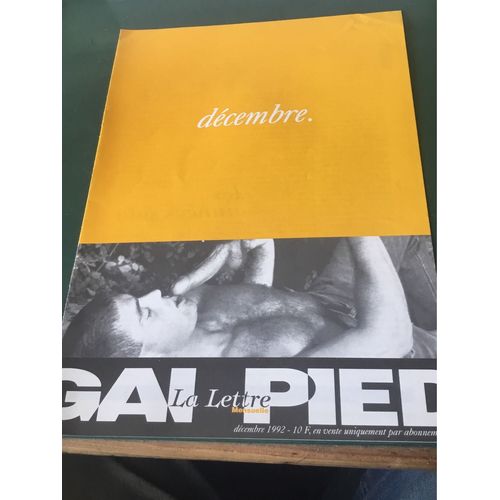 Gai Pied La Lettre Décembre 1992