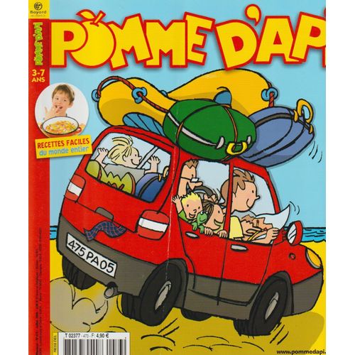 Pomme D'api N°473 (Édité Chez Bayard En Juillet 2005) - Pour Les 3/7 Ans