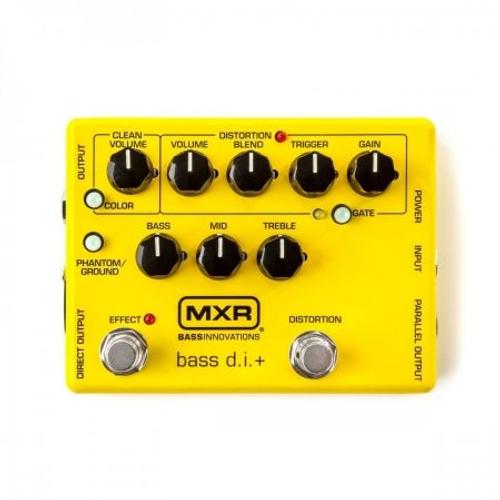 Mxr - M80y - Pédale D'effet Bass Distortion + Limited Yellow