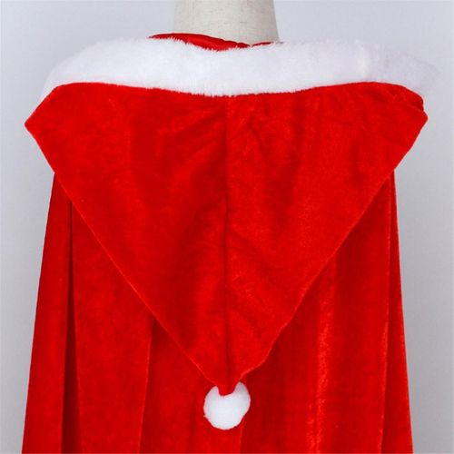 Cape De Noël Robe À Capuche Noël Cosplay Habiller Cape D¿Hiver Chaud Cape Noël Decor Christ