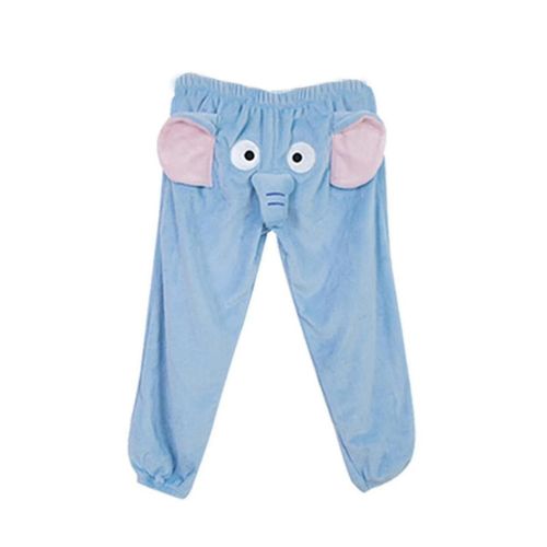 Drôle Éléphant Pantalon Femmes Hommes Pantalon De Détente Maison En Peluche Couple Pyjama Pantalon Cadeau Pour Petit Ami-Eyzi