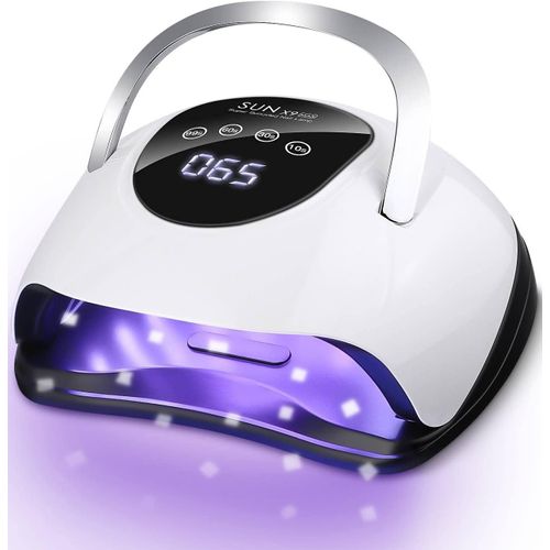 220w Lampe Uv Led, Lampe Uv Vernis Semi Permanent, Lampe Uv Ongles Gel, Séchoir À Ongles, Machine A Ongle, Lampe Led Ongle Avec 4 Minuteries, Capteur Automatique, Écran Tactile[X11] 