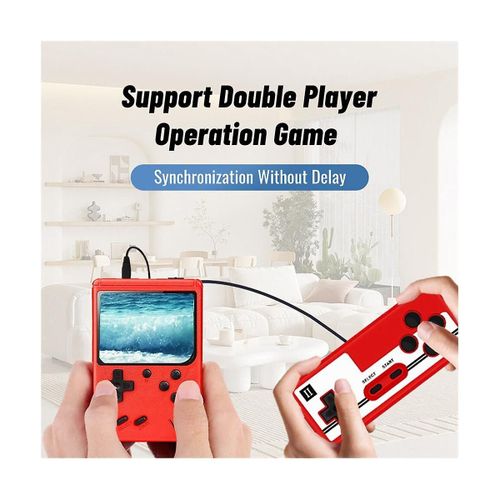 400-En-1 Console De Jeux Vidéo Rétro Mini Jeu Plyer 3.0 Pouces Couleur Poche Tv Console De Jeu Double Handhe