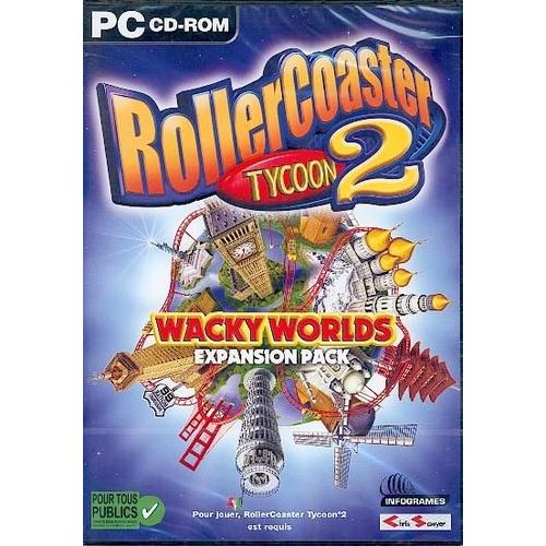 Roller Coaster Tycoon 2 Wackyworlds Expansion Pack (Add-On Rollercaster Tycoon 2) Pc