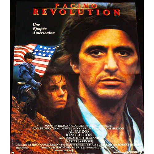 *** Revolution De Hugh Hudson - 1985 - Al Pacino - Nastassja Kinski - Affiche De Cinéma Originale - 39 X 52 - Très Bon Etat ***