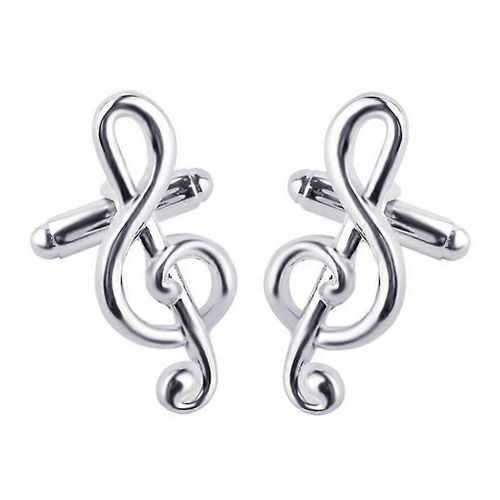 Boutons De Manchette Hommes Chemise En Acier Inoxydable Clous Chemises Boutons De Manchette Musicien Cadeaux Tuxedo Chemise Boutons De Manchette Clef Boutons De Manchette