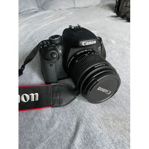 CANON EOS 600D reflex 18 mpix + Objectif 18-55mm