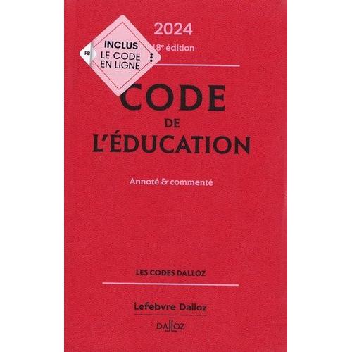 Code De L'éducation - Annoté & Commenté