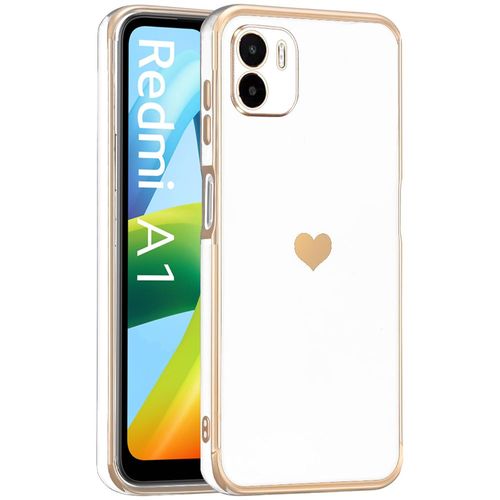 Coque Pour Xiaomi Redmi A1 Protection Silicone Blanc Anti-Rayures Ultra Slim - Booling