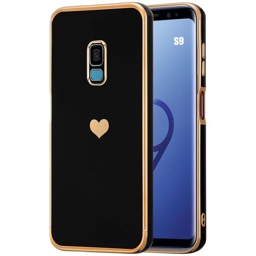 Coque Silicone Pour Samsung Galaxy S9 Protection Anti-Rayures Antichoc Ultra Souple Noir - Booling