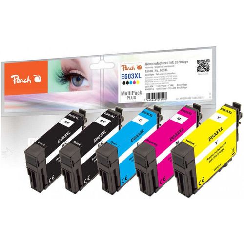 Peach Pi200-862 Cartouche D'encre 5 Pièce(s) Compatible Rendement éle