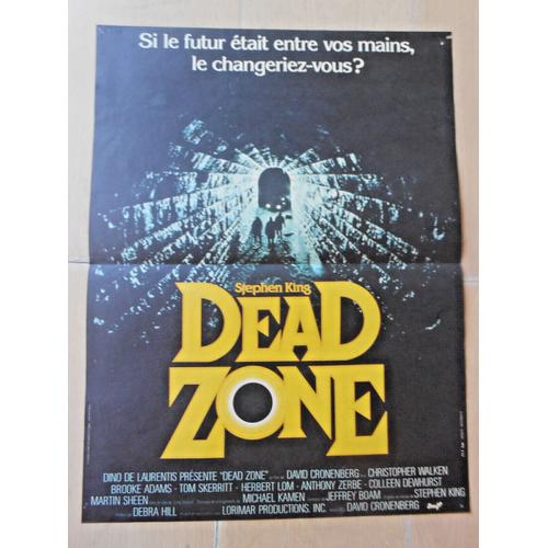 Affiche Cinéma Dead Zone Stephen King Walken Brooke Adams Skerritt 38 X 50 Cm