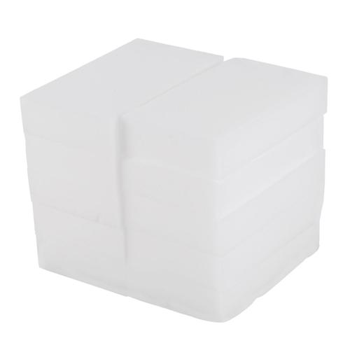 100x60x20mm 10pcs eponge Magique gomme a effacer melamine nettoyeur-blanc