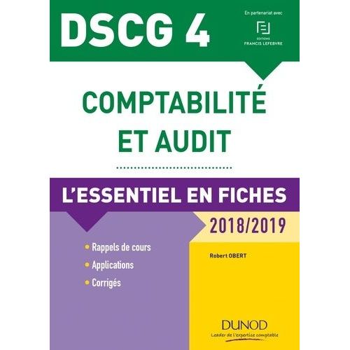 Comptabilité Et Audit Dscg 4