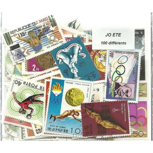 Lot Timbres Thematique " J.O Ete "