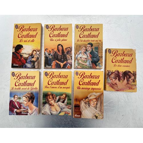Lot De Romans De Barbara Cartland