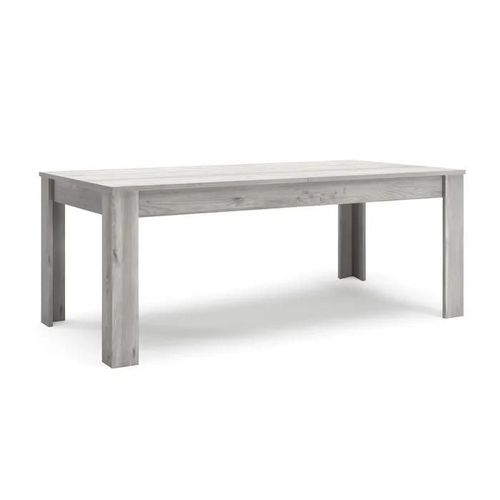 Table À Manger Extensible Elisa 160-210 Cm Chêne Gris