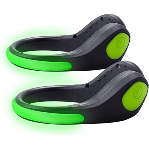 1pcs Clip Pour Chaussures Lumineux À Led, Lampe Clignotante Anti-Pluie Pour Course À Pied, Jogging, Cyclisme, Activités En Plein Air, Chien Promenant La Nuit.