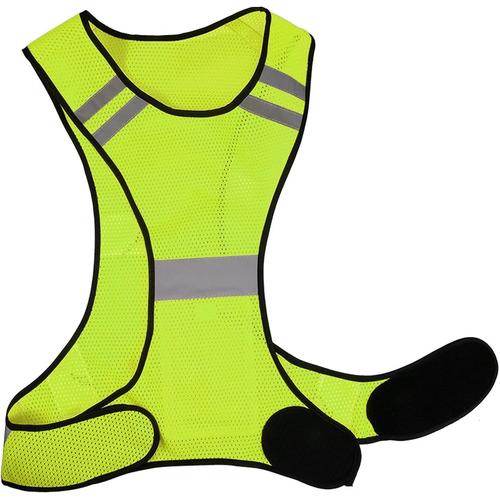 Gilet Réfléchissant Haute Visibilité - Femme Et Homme - Respirant - Leger - Veste Fluo De Securite Pour Running, Vélo