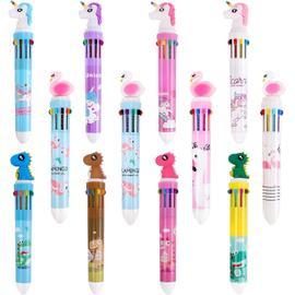 Lot de 30 stylos à encre gel carotte mignon stylo à bille roulante