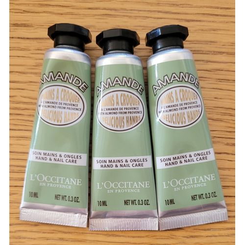 L´Occitane En Provence Crème Mains À Croquer Amande 10 Ml Lot De 3 