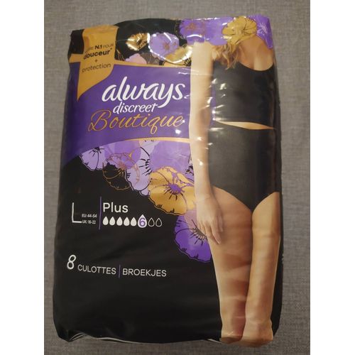 Always Descreet Protection Féminine 15 Paquets 