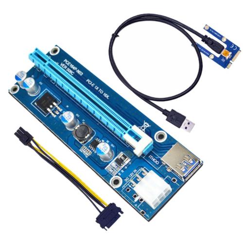 Mini PCIe Vers PCI Express 16X Riser pour Ordinateur Portable Carte D'Image Externe EXP GDC BTC MPCIe Vers Carte D'Extraction de Fente PCI-E