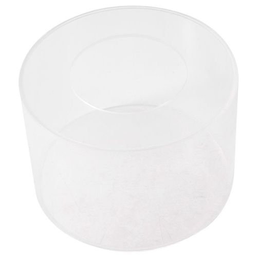 1pc Rond Acrylique G?Teau Panneau D'affichage G?Teau Bord Plus Lisse Grattoir G?Teau Plateau Bricolage Rond D¿¿Cor G?Teau Rechargeable Conseil(A)