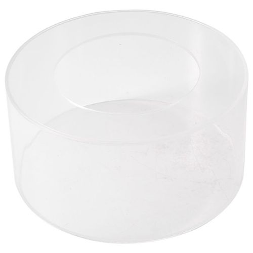 1pc Rond Acrylique G?Teau Panneau D'affichage G?Teau Bord Plus Lisse Grattoir G?Teau Plateau Bricolage Rond D¿¿Cor G?Teau Rechargeable Conseil(B)
