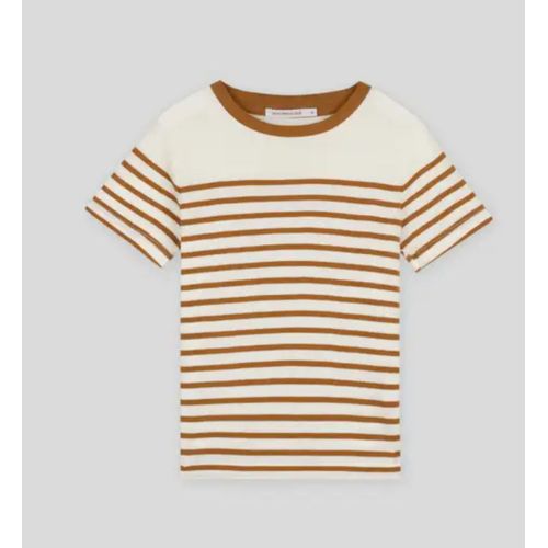 Marinière En Coton Bio Moutarde (Monoprix)