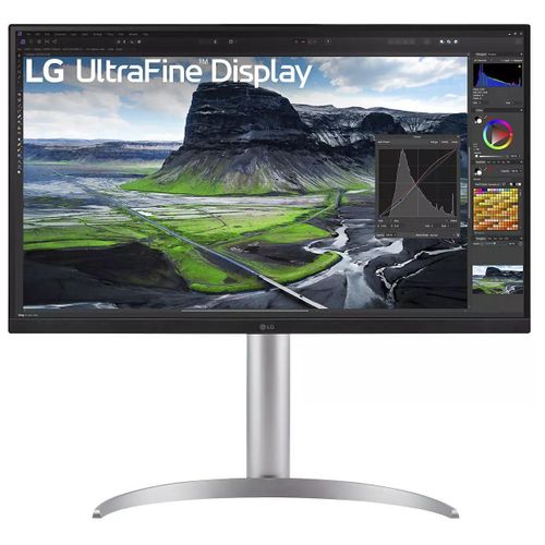 LG UltraFine 27UQ850V-W - UQ850V Series - écran LED - 27" - 3840 x 2160 4K @ 60 Hz - IPS - 500 cd/m² - 2000:1 - DisplayHDR 400 - 5 ms - 2xHDMI, DisplayPort, USB-C - haut-parleurs