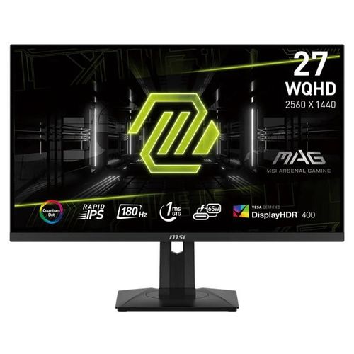 MSI MAG 274QRF QD E2 - Ecran PC Gamer 27" WQHD Noir