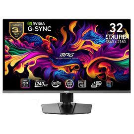 MSI MPG 321URX QD-OLED 31.5" QD-OLED UltraHD 4K 240Hz USB-C