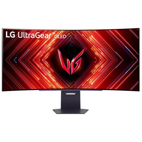 LG UltraGear 45GS95QE-B - Moniteur OLED - jeux - incurvé - 45" (44.5" visualisable) - 3440 x 1440 UWQHD @ 240 Hz - 275 cd/m² - 1500000:1 - DisplayHDR 400 True Black - 0.03 ms - 2xHDMI...