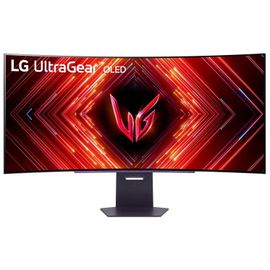 LG UltraGear 45GS95QE-B - Moniteur OLED - jeux - incurvé - 45" (44.5" visualisable) - 3440 x 1440 UWQHD @ 240 Hz - 275 cd/m² - 1500000:1 - DisplayHDR 400 True Black - 0.03 ms - 2xHDMI...