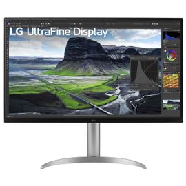 LG UltraFine 32UQ850V-W - UQ850V Series - écran LED - 32" - 3840 x 2160 4K @ 60 Hz - IPS - 500 cd/m² - 2000:1 - DisplayHDR 400 - 5 ms - 2xHDMI, DisplayPort, USB-C - haut-parleurs