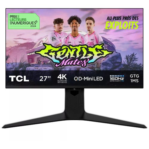 Ecran PC Tcl Gaming 27R83U 4K Qled Mini LED 160Hz