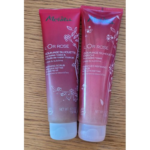 Melvita L´Or Rose Gommage Silhouette 150 Ml Lot De 2 