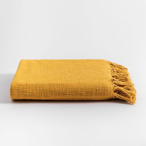 Couverture Plaid Gradd Moutarde