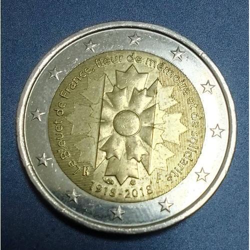 Pièce 2 Euro - Le Bleuet De France Fleur De Mémoire Et De Solidarité 1918-2018 -