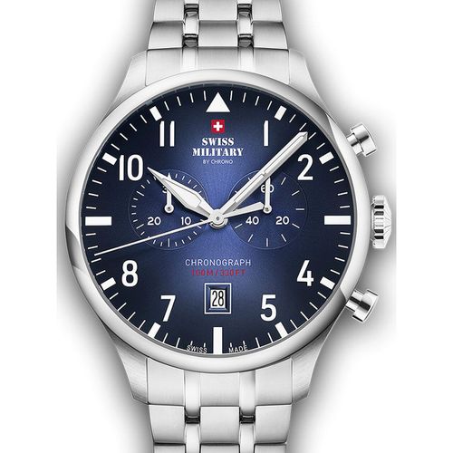 Mens Watch Swiss Military Sm34098.03, Quartz, 43mm, 10atm