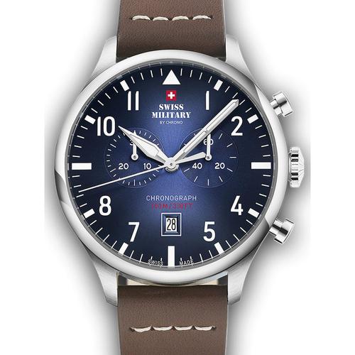 Mens Watch Swiss Military Sm34098.07, Quartz, 43mm, 10atm