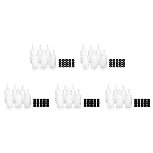 Airlock Set Pour La Fermentation,120pi¿¿Ces D'?Illets En Silicone Et 36 Pi¿¿Ces En Plastique Pour La Conservation,L'infusion,La Vinification,La Fermentation Du Choucroute