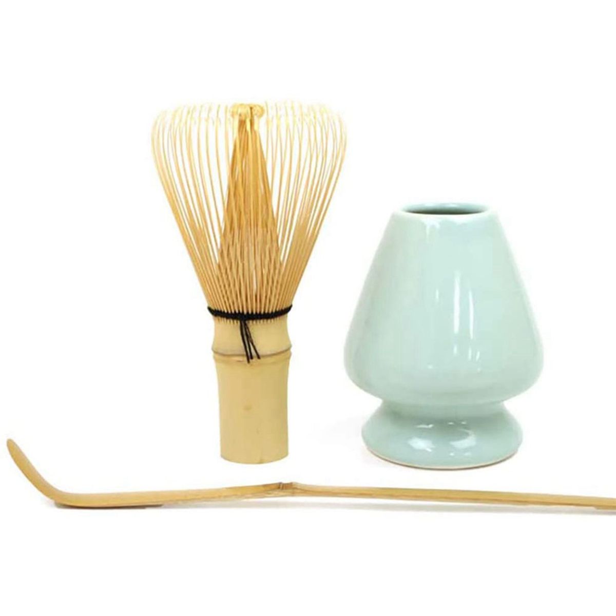 2x Ensemble De Fouet  Matcha Service  Th En Bambou Mat... - 2