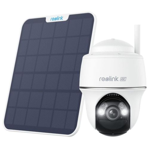 Caméra extérieure avec panneau solaire REOLINK B440 Blanc