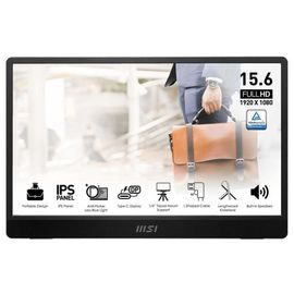 MSI PRO MP161 E2 - Ecran PC Gamer 15,6" LED Full HD 1920 x 1080 pixels Gris