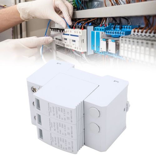 Dispositif de protection contre les surtensions 20-40KA 3P 1000V photovoltaïque PV Protection de tension parafoudre protecteur