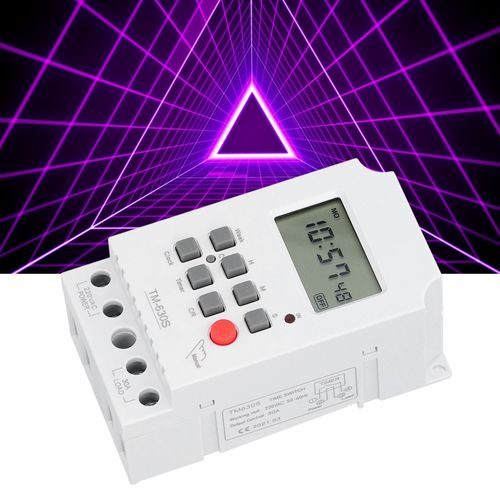 Accessoires électroniques programmables de commutateur de minuterie de micro-ordinateur avec l'affichage numérique 220V