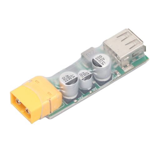 Adaptateur De Charge Rapide Pour Drone De Course Rc, Batterie Au Lithium, Convertisseur De Charge Rapide Usb 10.5 à 32v-Powerpart